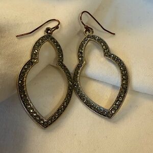Vintage-Inspired Silver Dangle Earrings